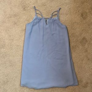 Blue mini dress- lightly worn